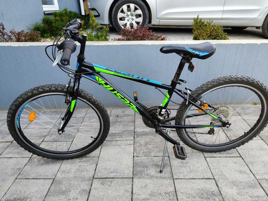 Rower młodzieżowy Husar 24" – sprawny, z osprzętem Shimano