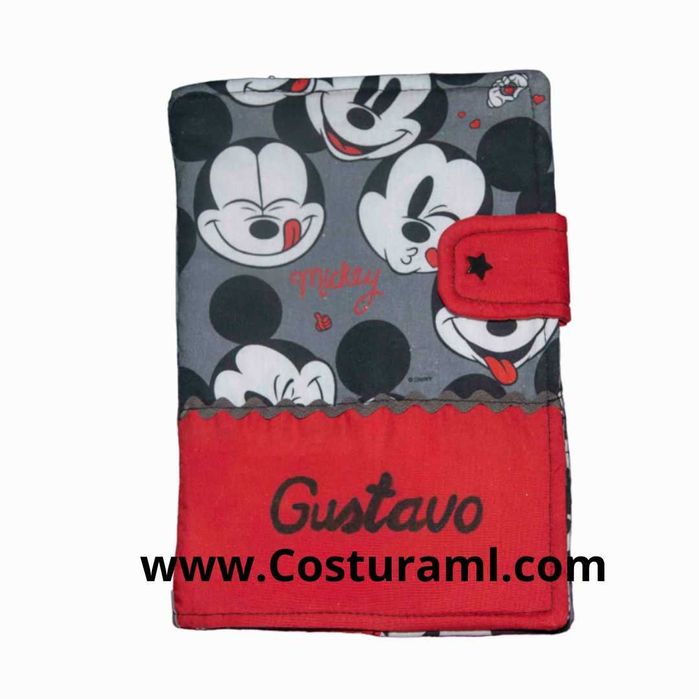 Porta documentos bebé personalizado c nome