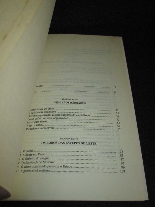 Livro Os Senhores do Crime Jean Ziegler