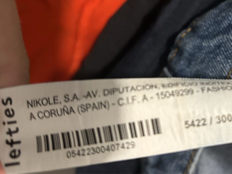 Szorty jeansowe roz.42 Lefties