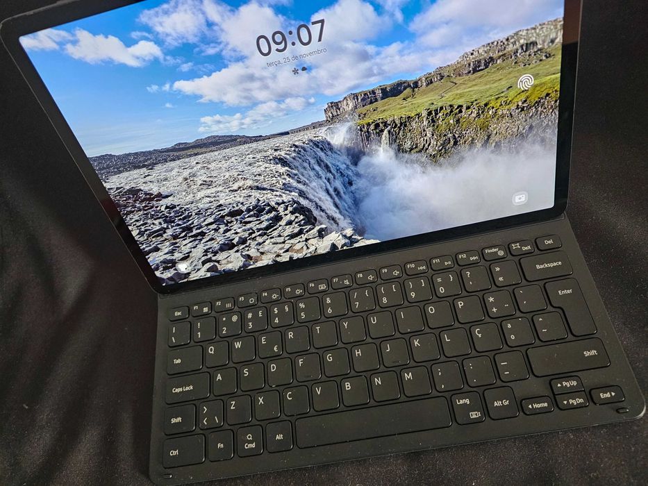 Tablet Samsung S7+ 256Gb + capa teclado