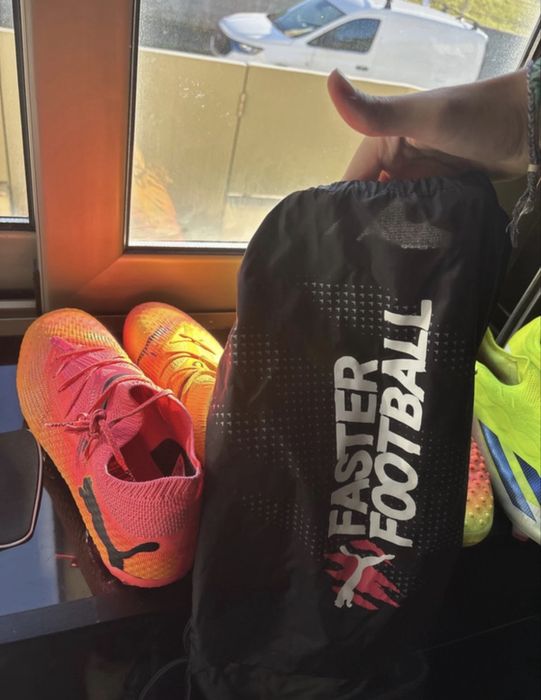 Chuteiras puma Sun glow ultimate novas