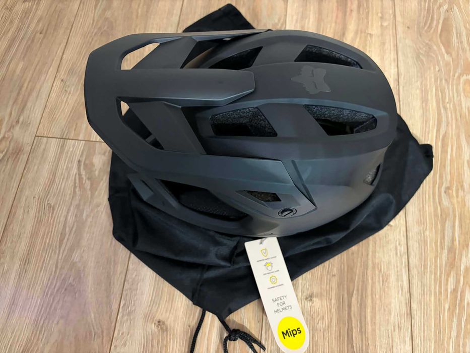 Nowy Kask FOX RAMPAGE Mips czarny rower hulajnoga cross