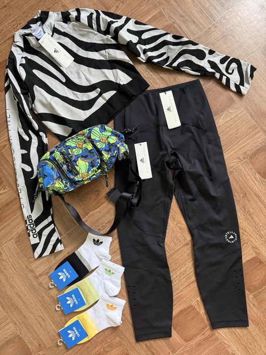 Лосіни, топ, велосипедки Adidas by Stella McCartney XS/S
