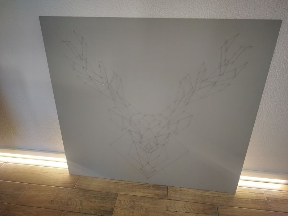 Obraz skandynawski jeleń