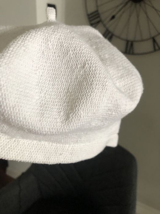 Beret damski, biały