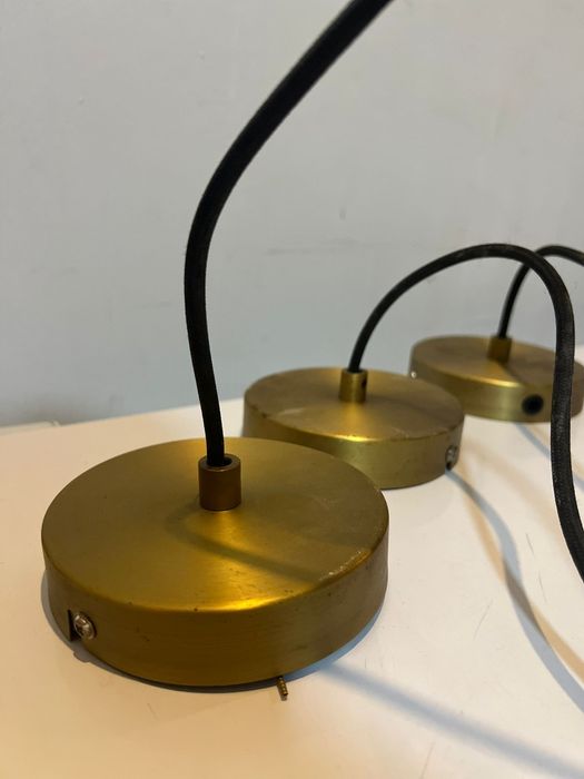 Conjunto de 3 luminárias.