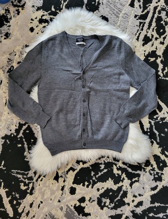 Sweter męski zapinany