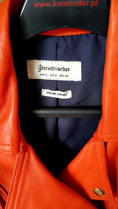 Kurtka skórzana Stradivarius Ramoneska Nowa roz.S