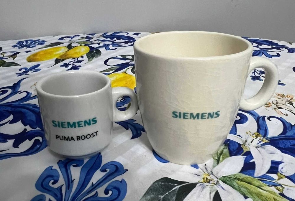 Conjunto de 2 Chávenas SIEMENS – Café e Caneca