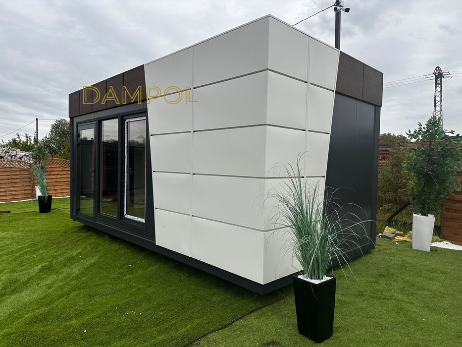 Nowoczesny pawilon 600x300 biurowy, usługowy, socjalny