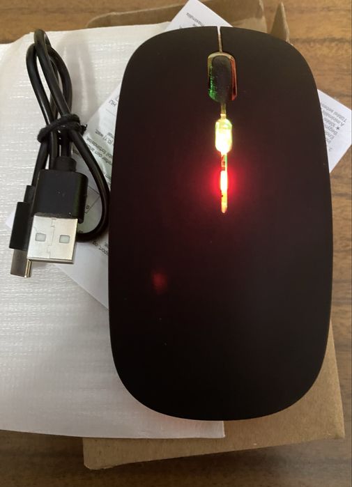 Rato Mouse Sem Fio Recarregável Silencioso