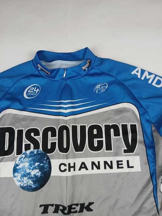Koszulka sportowa kolarska Discovery Chanel Nike rozm : XXL