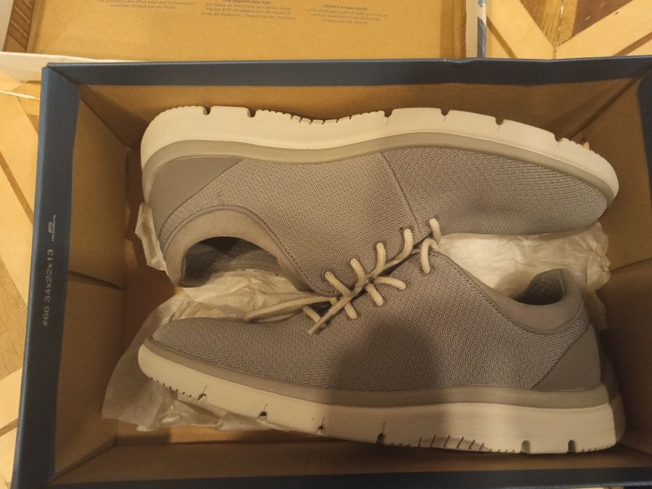Мужские серые кеды Clarks Tunsil Ace