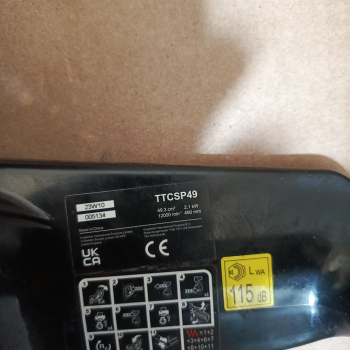 Piła spalinowa titan 50 CC ttcsp49