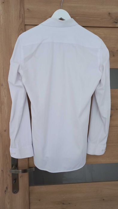 Biała koszula męska Espada Slim Fit M 39-40 elegancka wizytowa