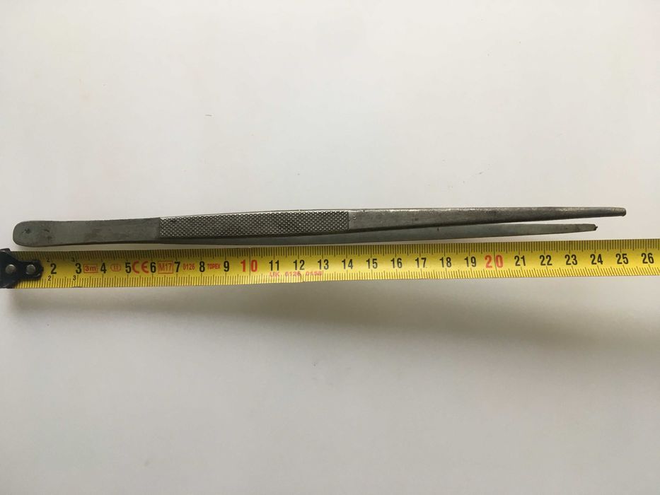 Пінцет анатомічний СРСР. Довжина 25 см.