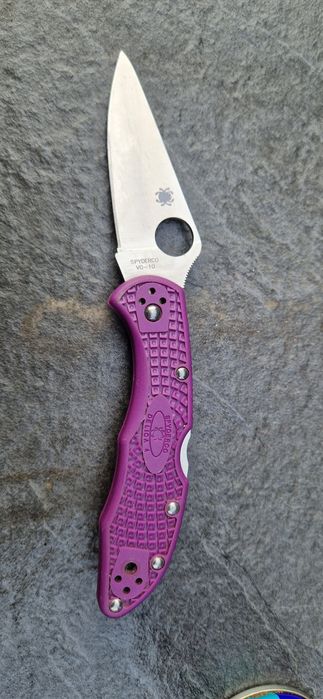 Nóż Spyderco Delica 4 fiolet C11FPOR