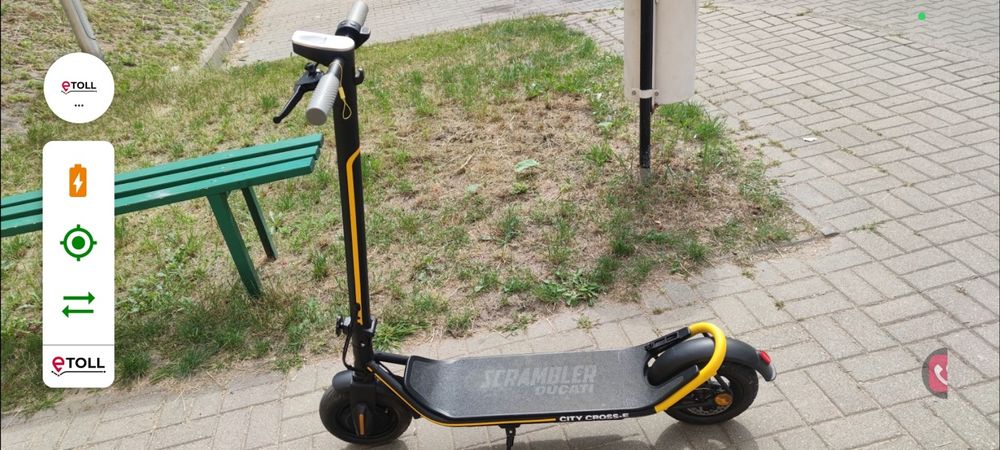 Hulajnoga elektryczna Ducati Scrambler city cross-E