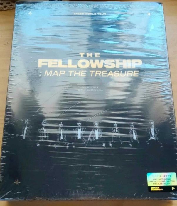 Ateez The Fellowship: Map the Treasure In Seoul DVD Kpop