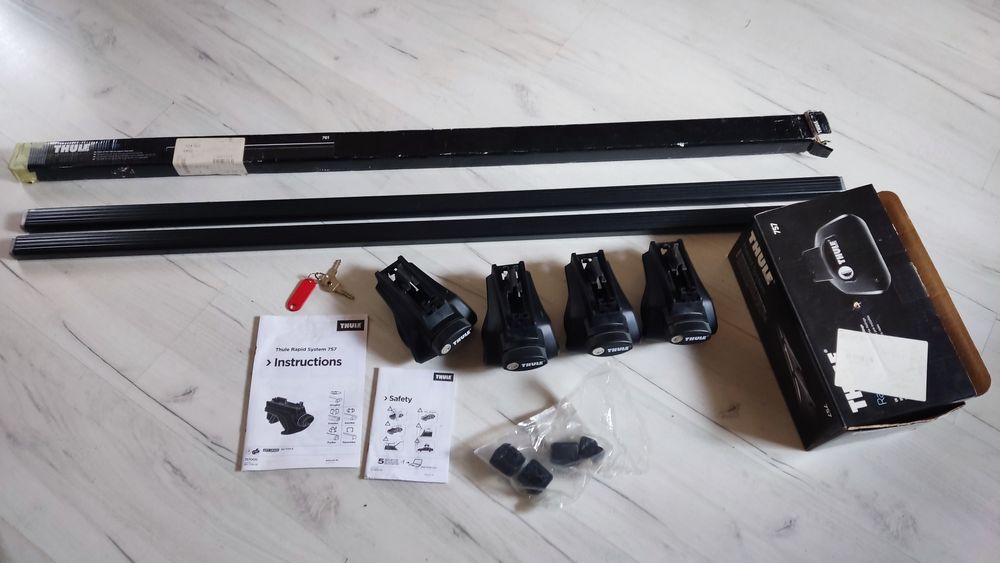 Belki Thule Loadbar ze stopami Rapid system 757