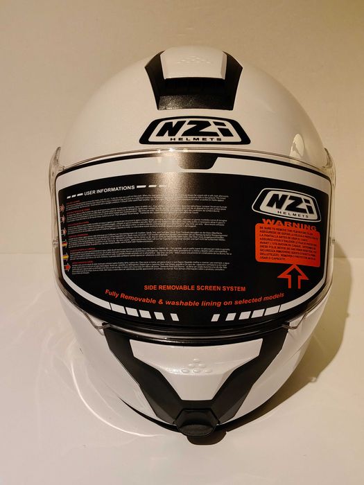 Capacete modular NZi combi 2 mota scooter novo