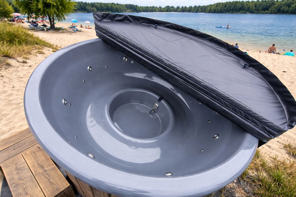 WYNAJEM mobilna balia z jacuzzi i mobilna sauna - Mobilny Reset