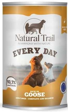 Natural Trail 4 pyszne smaki !!! karma mokra puszki - 3,2kg. pycha !!