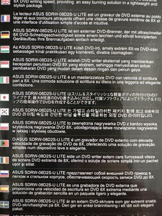 ASUS External Slim DVD-RW