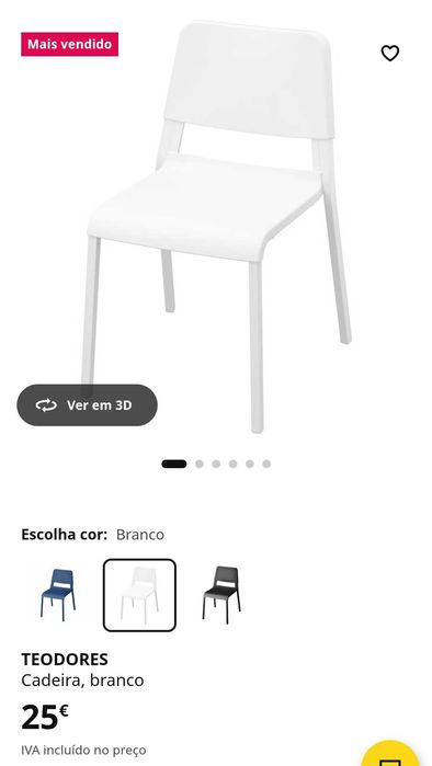 Mesa com cadeira