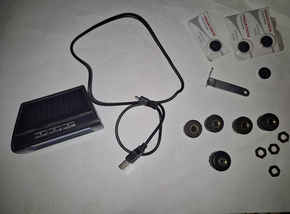 Система контроля давления в шинах TPMS+SOLAR внешние датчики