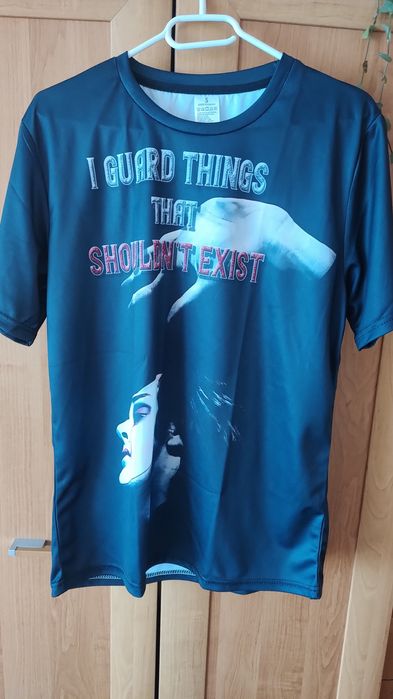 T-shirt koszulka z nadrukiem męski S