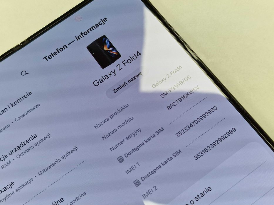 Samsung Galaxy Z Fold4 Dual SIM/ 12GB/ 256GB/ Phantom Black/ Grade B