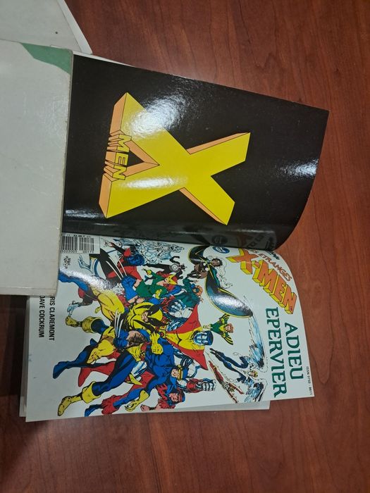 Lote de X-men em frances.