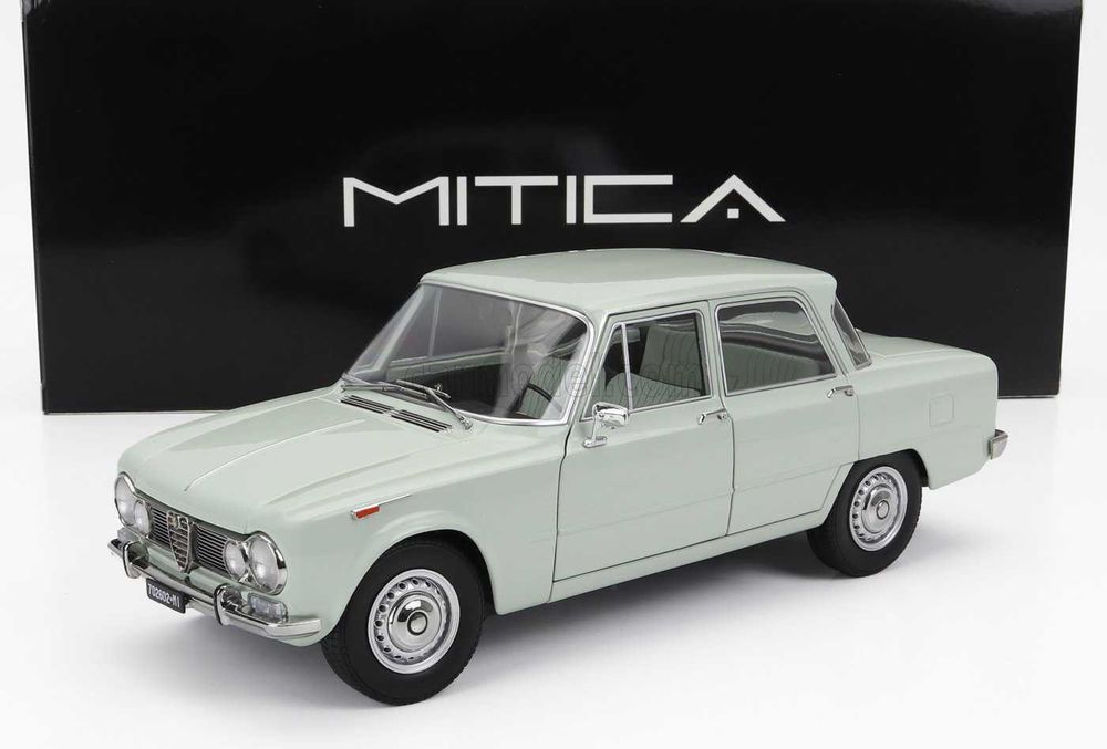 1:18 Mitica Alfa Romeo Giulia 1.6 Ti 1962 very light green