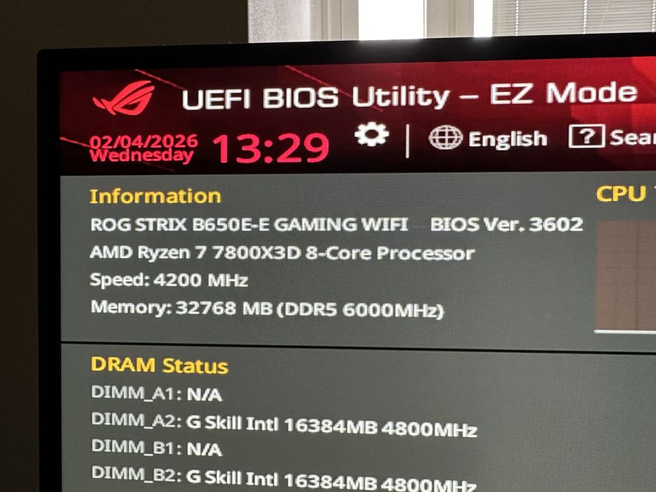 Процесор AMD Ryzen 7 7800X3D