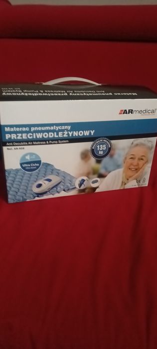 Materac pneumatyczny przeciwodleżynowy