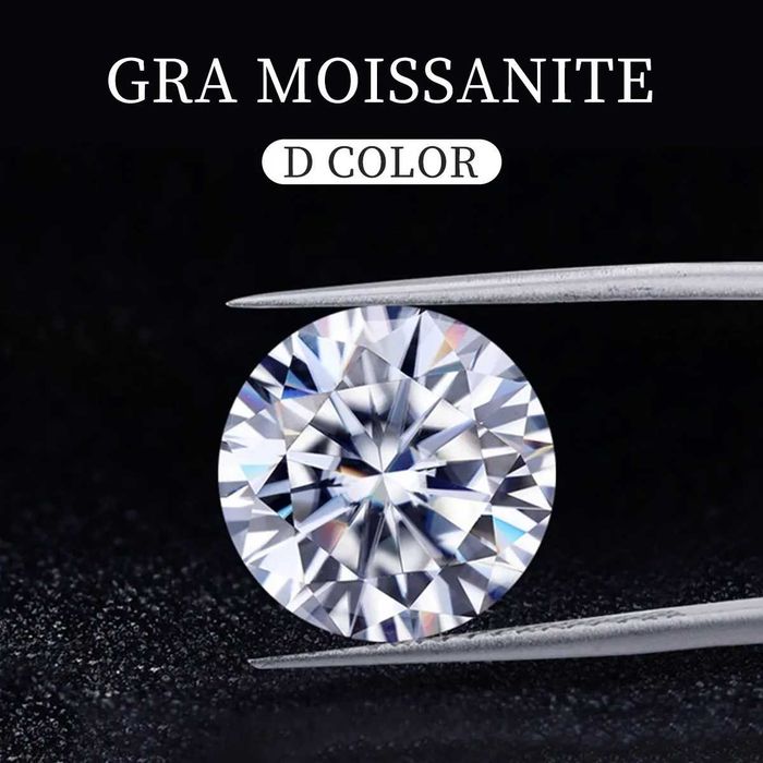 Муассанит (бриллиант) круглой огранки 5мм 0.5ct