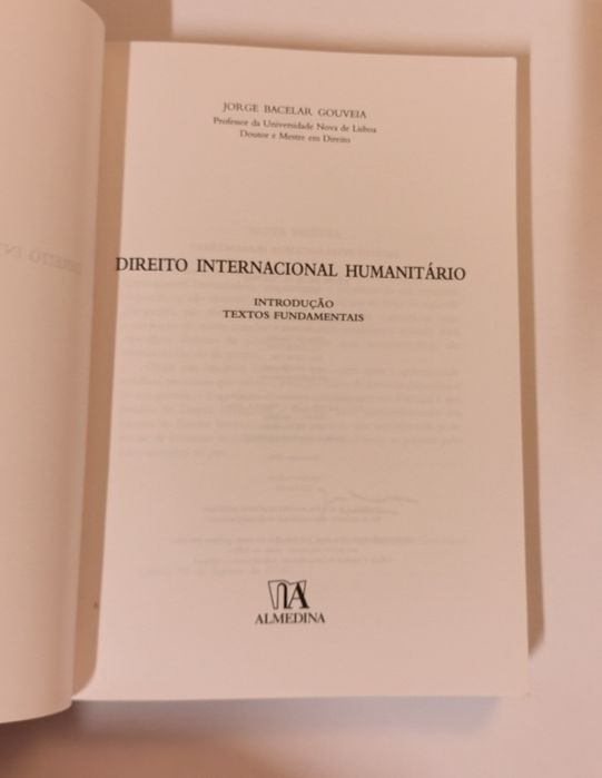 Direito Internacional Humanitário, de Jorge Bacelar Gouveia
