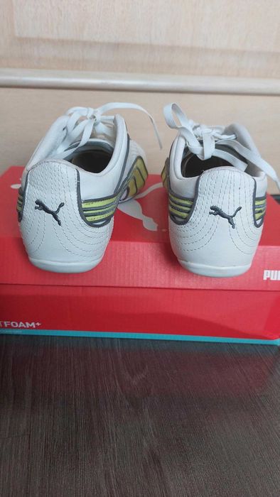 Футзалки - Кросівки Puma, білі (25 см, р.39). Оригінал