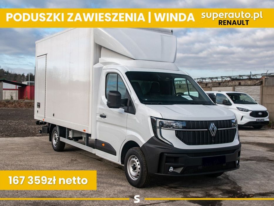 Renault Master L3 Konterner 8EP + Winda 2.0 170KM  Czujniki Parkowania !! Kamera Cofania !! Poduszki Zawieszenia !!