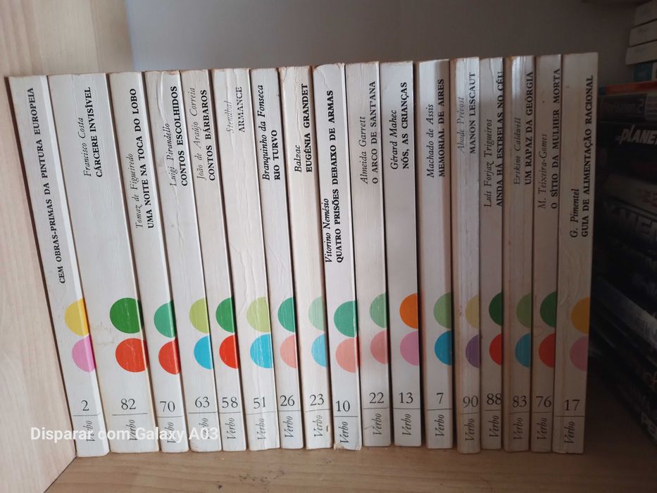 Livros RPT Editora Verbo - Autores Portugueses e Internacionais