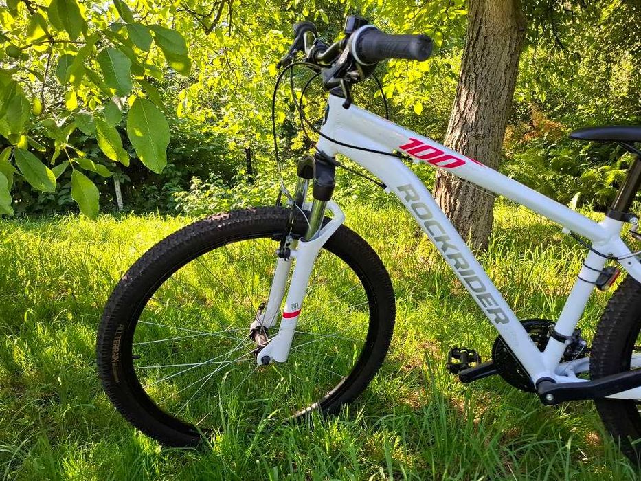 Rower 27,5 CALA Rockrider ST 100 DAMSKI ultrabiały S 155-164 stan IGŁA