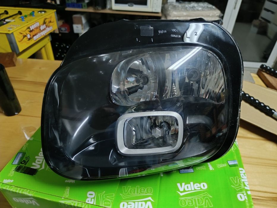 Farol óptica citroen c3 airctoss lado esquerdo