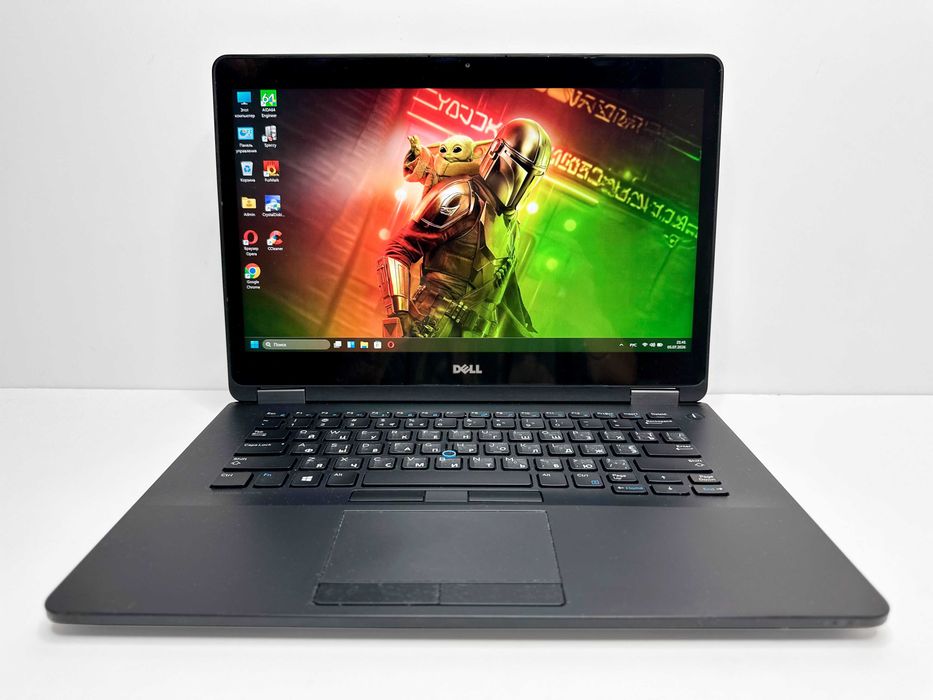 Ноутбук Dell Latitude 7470, Core i7-6600U, 16Gb, 256Gb, QHD 1440p IPS сенсорний