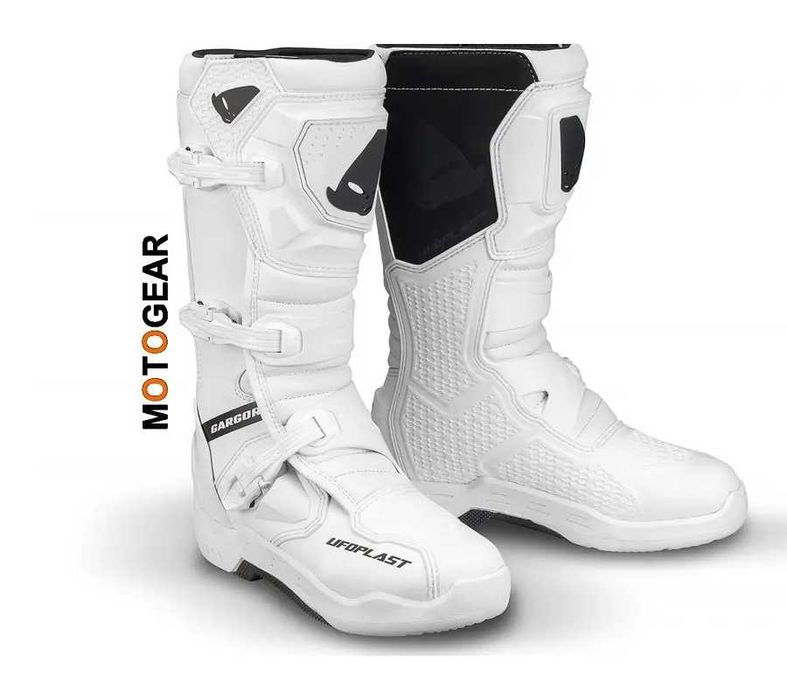 NOWE !!! Buty motocyklowe cross enduro UFO Gargor białe r. 45
