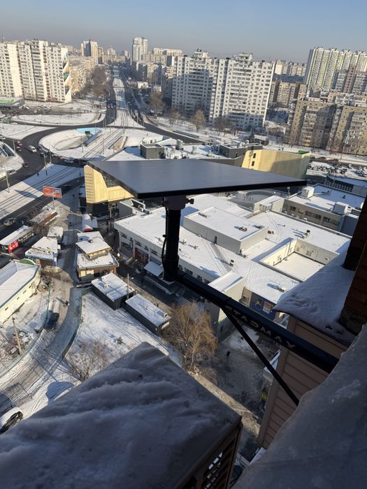 Установка монтаж старлинк Starlink старлінк Starmax кронштейн