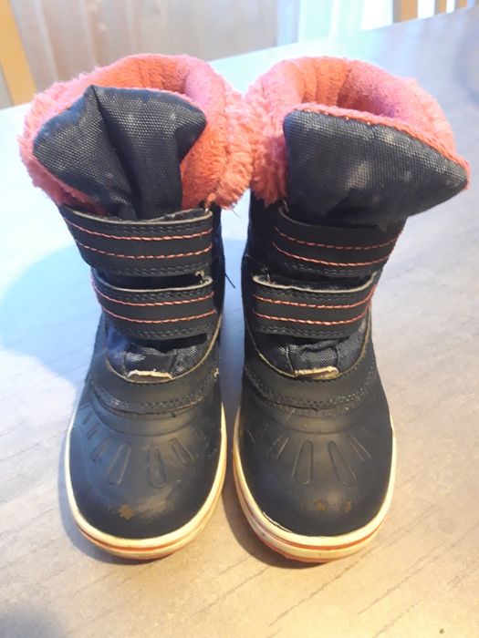 Buty zimowe śniegowce r 28