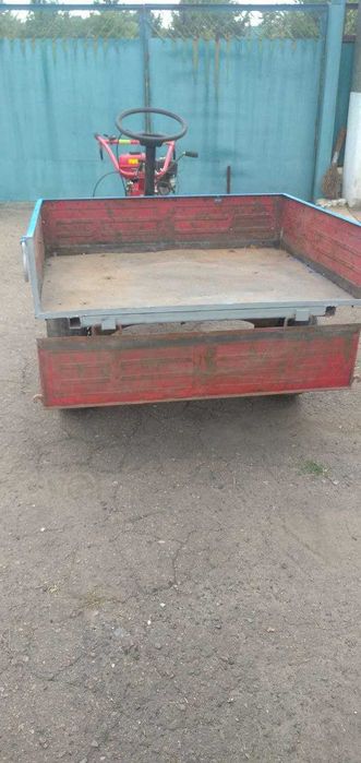 Продается мотоблок c прицепом.
