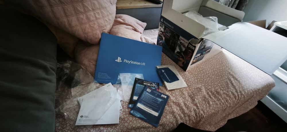 Caixa original PS4VR e jogos para VR1